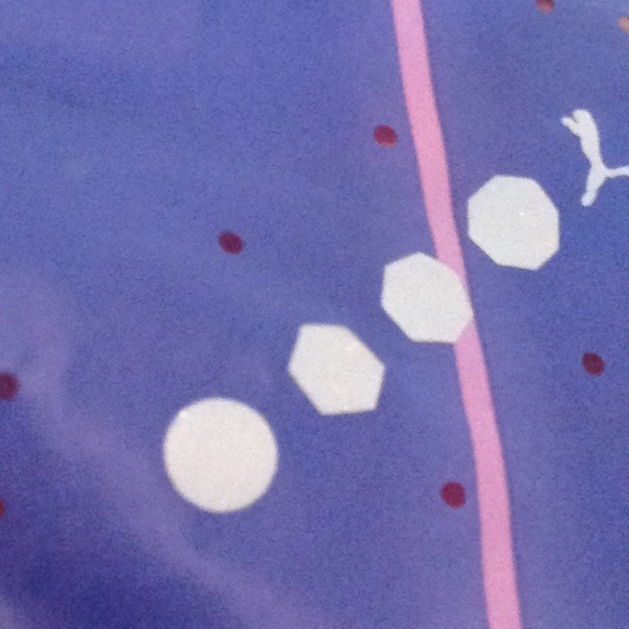 Puma Windbreaker lavender multi colored. NWOT - Picture 6 of 6